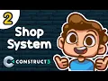 How to make an In-Game Shop in Construct 3 Unlockable Items