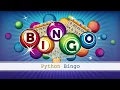 Python Bingo Task without solution