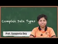 Complex Data Types - Object Oriented Databases