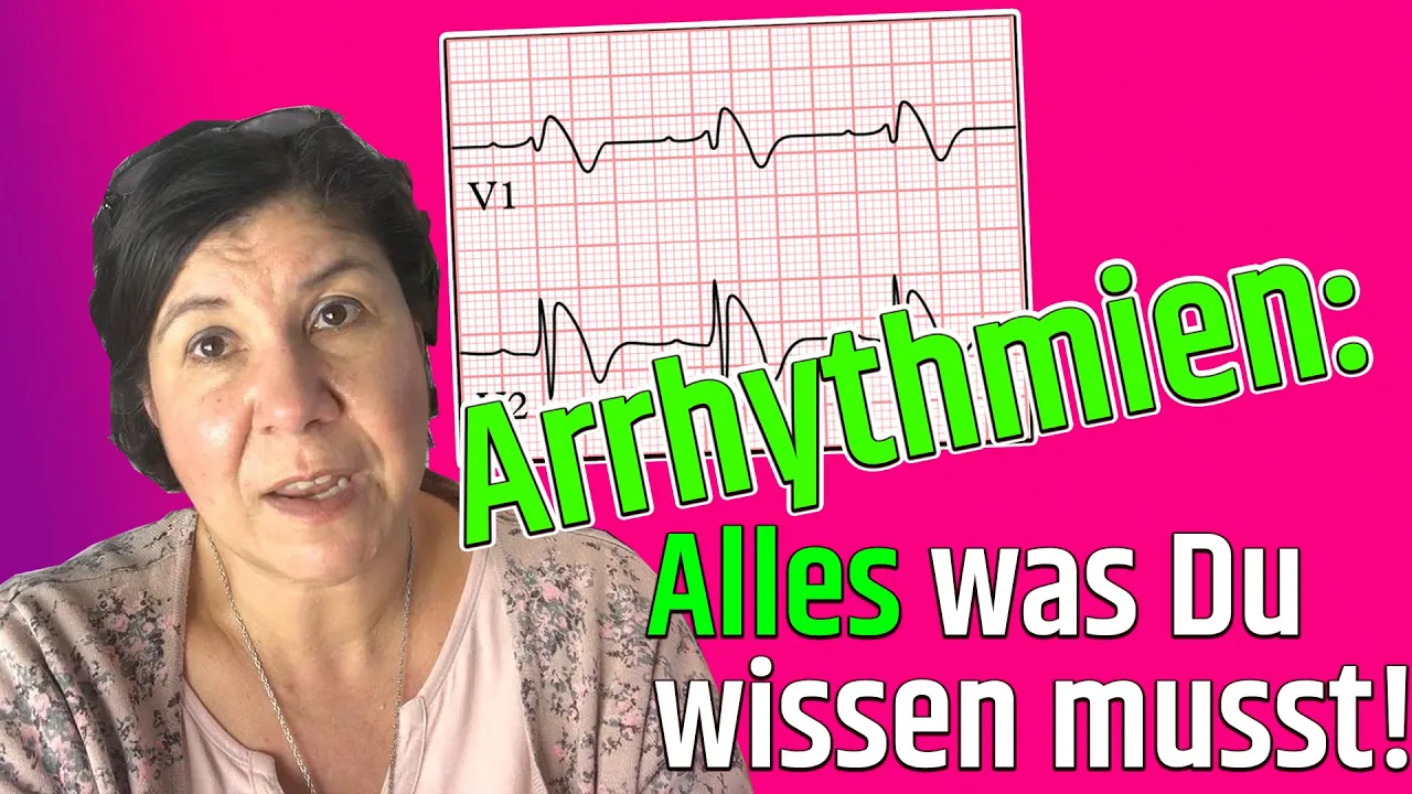 Heilpraktiker Prüfungswissen: Arrhythmien! Therapiemöglichkeiten, Wichtiges für die Prüfung!