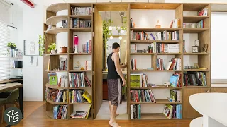 Architect Designs His Artist Brother's Dream Apartment, Spain 55sqm/592sqft