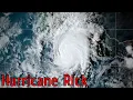 2021 Hurricane Rick Satellite Mexico Landfall