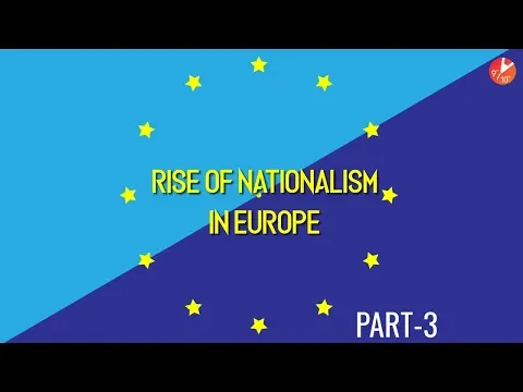 Rise of Nationalism in Europe - 1C CBSE Class 10 History Chapter 1 Social Science Best of 2018 - Social Science video for Grade 10
