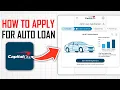 How to Apply for Capital One Auto Loan Full Guide