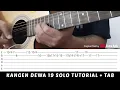 Lagu TAB + Tutorial Melodi Solo Gitar Kangen Andra Ramadhan (Dewa 19) by Catra Agfa