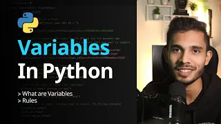 Variables in Python Python for Beginners