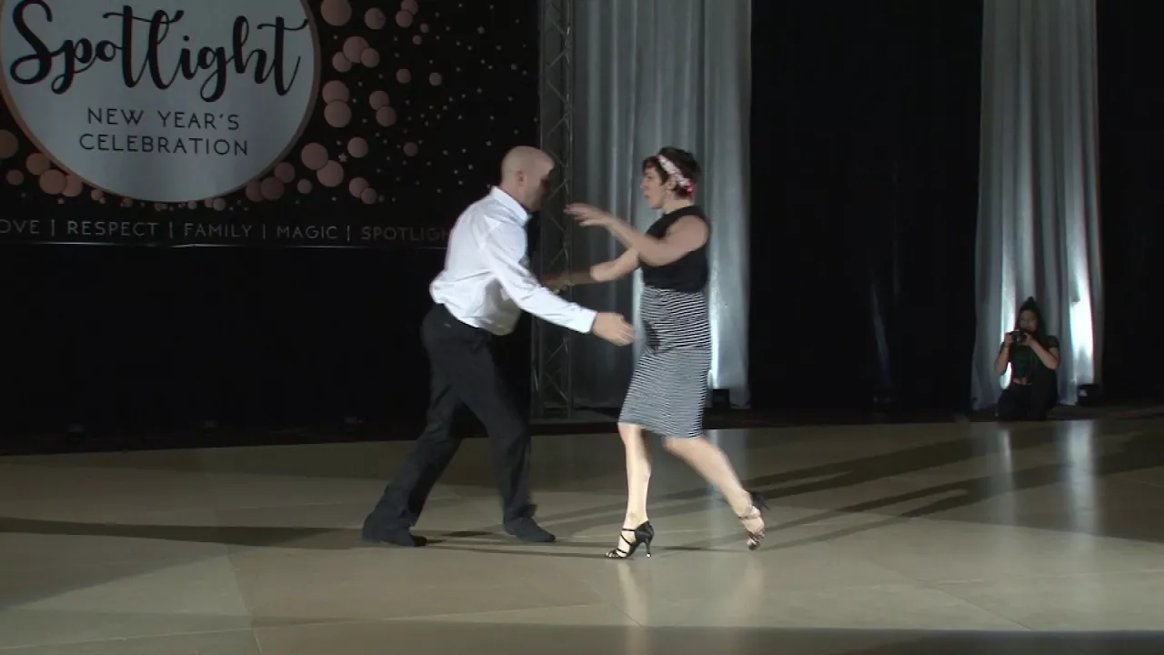 Spotlight New Years 2017-2018 Invitational Jack & Jill Classic Matt Auclair & Stephanie Loveira