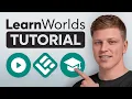 LearnWorlds Tutorial for Beginners Step by Step