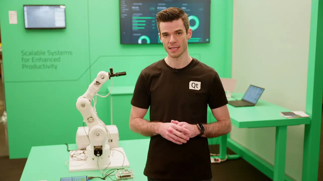 Qt Robotic Arm Demo | Industrial Automation | Qt Group