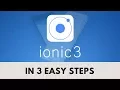 IONIC IN 3 EASY STEPS Ionic quick installation guide Ionic framework for beginners