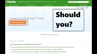 Create Your Own Index Fund - Fidelity FidFolios Review and Full Walkthrough