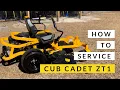 How to service a Cub Cadet ZT1