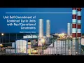 Self Unit Commitment of Combined Cycle Units with Real Operating Constraints