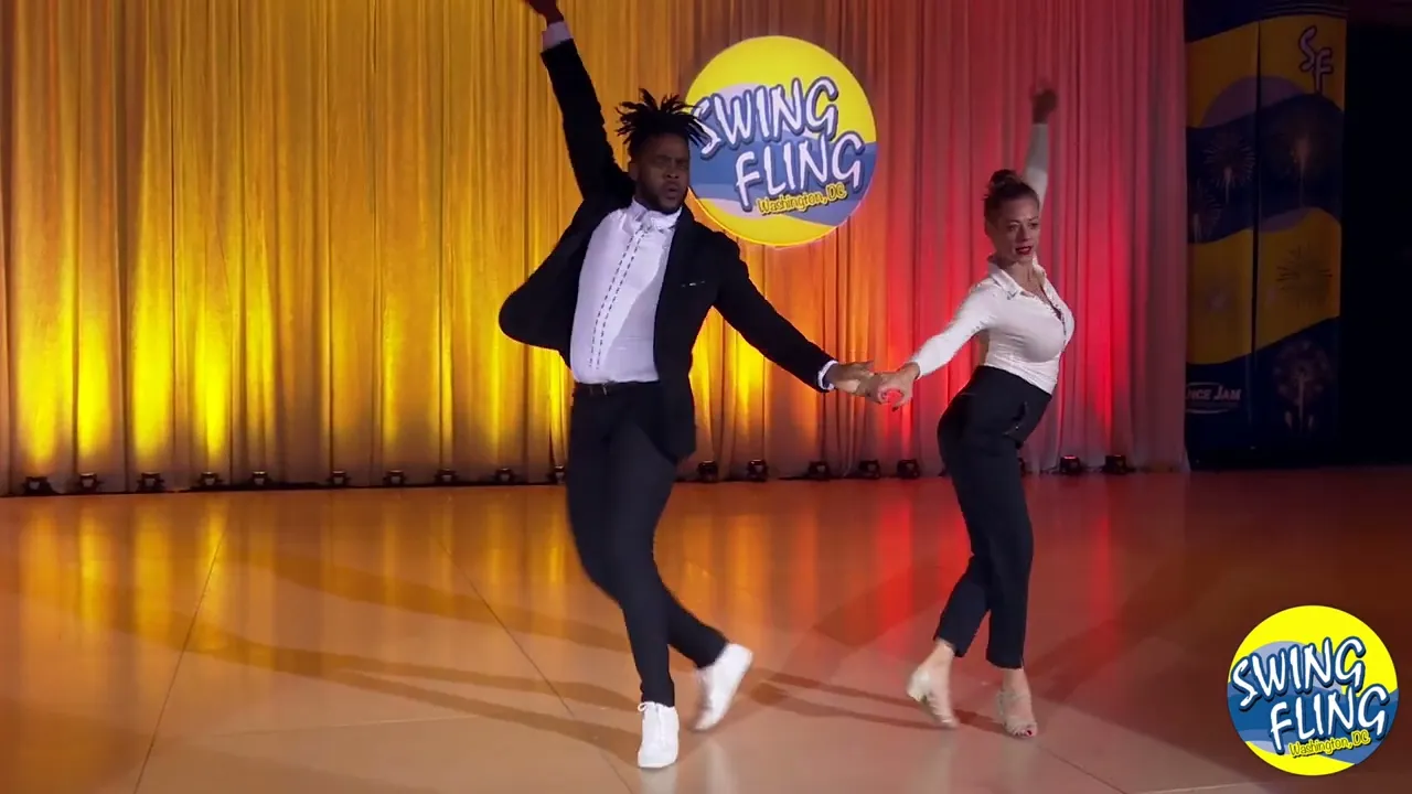 Swing Fling 2023 Rising Star Edem Attikese & Jes Ann Nail