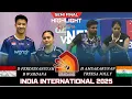 MENYALA! DEJAN/BERNADINE (INA) vs AMSAKARUNAN/JOLLY (IND)[XD]SF | India International 2025 Badminton