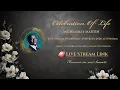 Celebration Of Life - Headley Martin