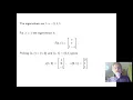 2E1 Lecture 5 part 6 Eigenvalues and eigenvectors