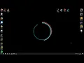 Clock wallpaper Using python
