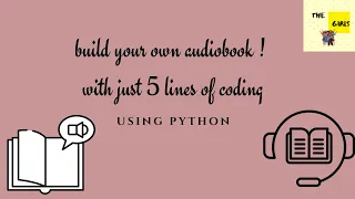 How to create an book using python python projects