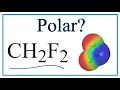 Is CH2F2 Polar or Nonpolar Difluoromethane