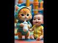 Ning Nang Ning Nang lucu kucing dan bayi #kucing #cat #kucinglucu #imut #bayilucu #viralvideo