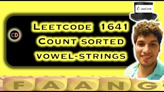 Count Sorted Vowel Strings Leetcode1641 Cakewalk DP O n Live coding session