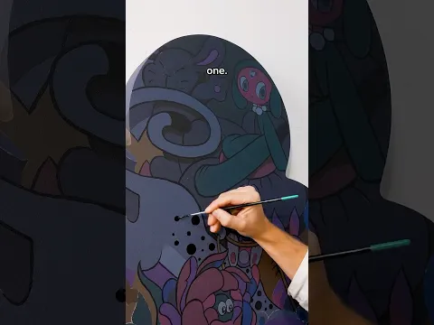 My BOLDEST Painting yet