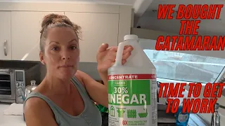 We bought a catamaran