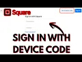 NEW How To Sign In To Your Square Point Of Sale With A Device Code 2026