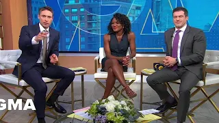 Good Morning America Smoking Hot Legs and of Janai Norman
