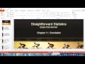 Using EXCEL to Construct a Scatterplot