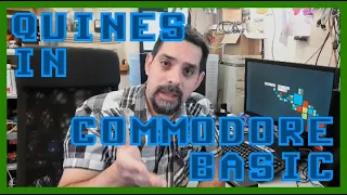 Quines in Commodore Basic Self-replicating Code