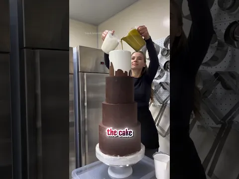 Cake Color Magic! 🎂😱 ~working art skillwood / hand crafts #shorts #trending #shortsvideo