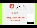 SWIFT Adding Coloured Activity in viewcontroller using Swift and xcode
