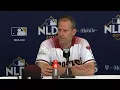 LAD ARI Gm3 Lovullo on falling short in the NLDS