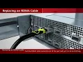 FRU Replacing an RDMA Cable