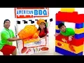 Download Lagu Wendy and Alex Pretend Play Cooking Giant BBQ Playset Toy Restaurant Cafe