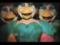 Chuck E Cheese s balcony stage - 1987 and 1989