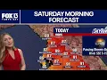 Tampa weather Saturday morning forecast