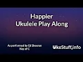Download Lagu Happier Sheeran Ukulele Play Along