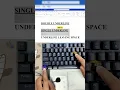Draw Perfect Lines Instantly in MS Word with One Shortcut
