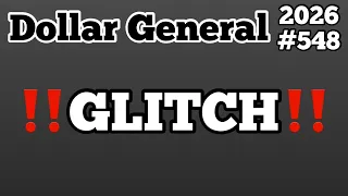 2026 Dollar General Couponing GLITCH MUST WATCH