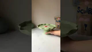 Because We All Loved The Viral Fruit Bowl Introducing The Fruit Stand Airdryclay Diy Pottery 