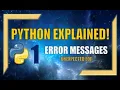Python Error Messages How to Resolve Unexpected EOF