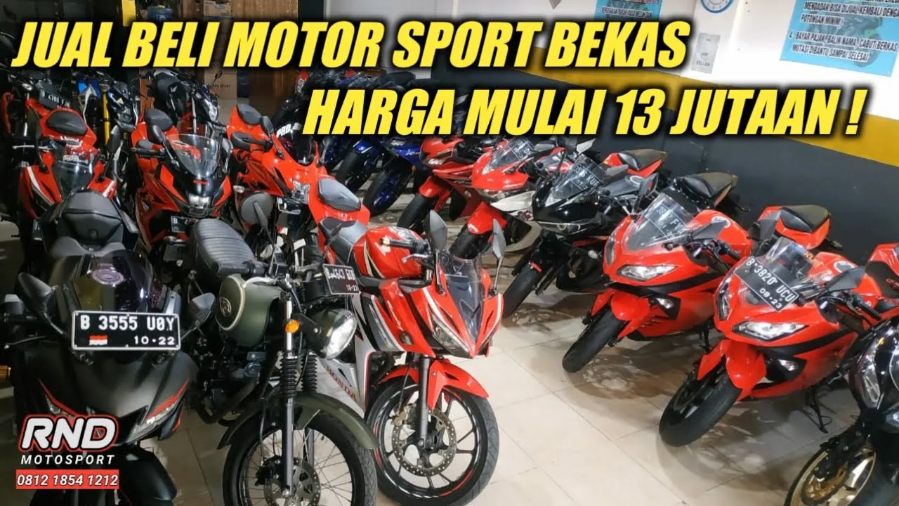 Review Stok & Harga Motor Bekas Jelang Idul Adha Rekomendasi Buat Pemburu Motor Bekas Berkualitas