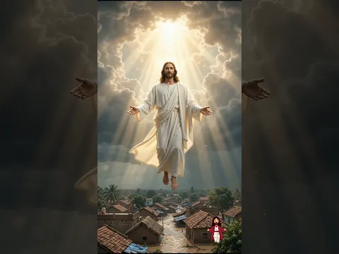 😱 यीशु मसीह ने बाढ़ के पानी को रोक दिया! 🌊✝️ | Jesus MiracleHashtags: #JesusChrist #JesusMiracle