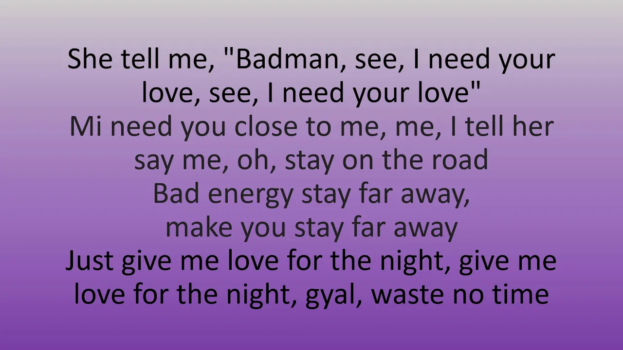 Wizkid - Energy (Stay Far Away) ft. Skepta (lyrics) Wizkid - Energy (Stay Far Away) ft. Skepta (lyrics)