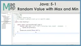 Java 5-1 Random Value with Maximum and Minimum