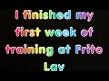 RSA training week 1 done Frito Lay