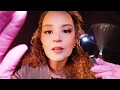 ASMR Doctor: Realistic Eye Exam \u0026 Scalp Check 🩺Ear to Ear Medical Roleplay for Sleep